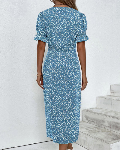 Ebony™ - V-Neck Dress