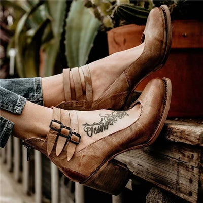 Everly™ - Strapped Block Heel Shoes