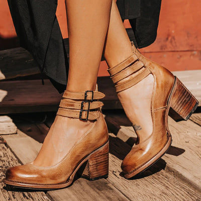 Everly™ - Strapped Block Heel Shoes