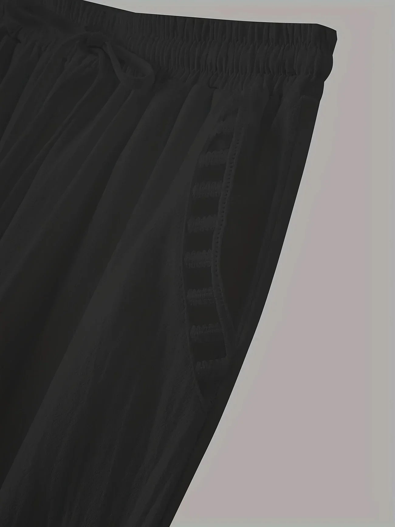 Vilma™ - Contrast Trim Cropped Pants