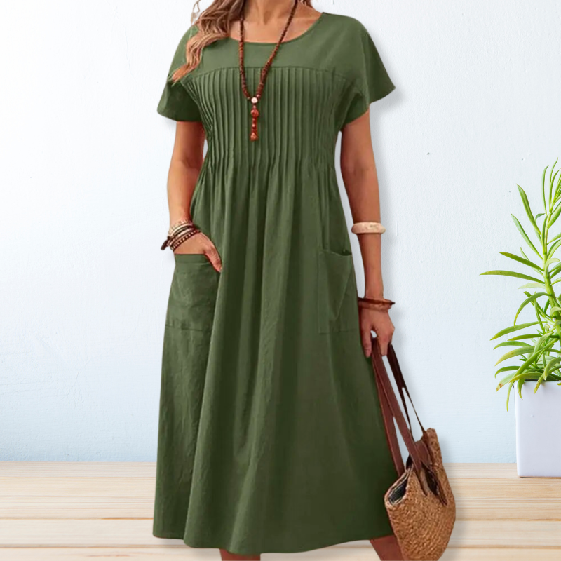 Courtney™ - Elegant Dress With Pockets