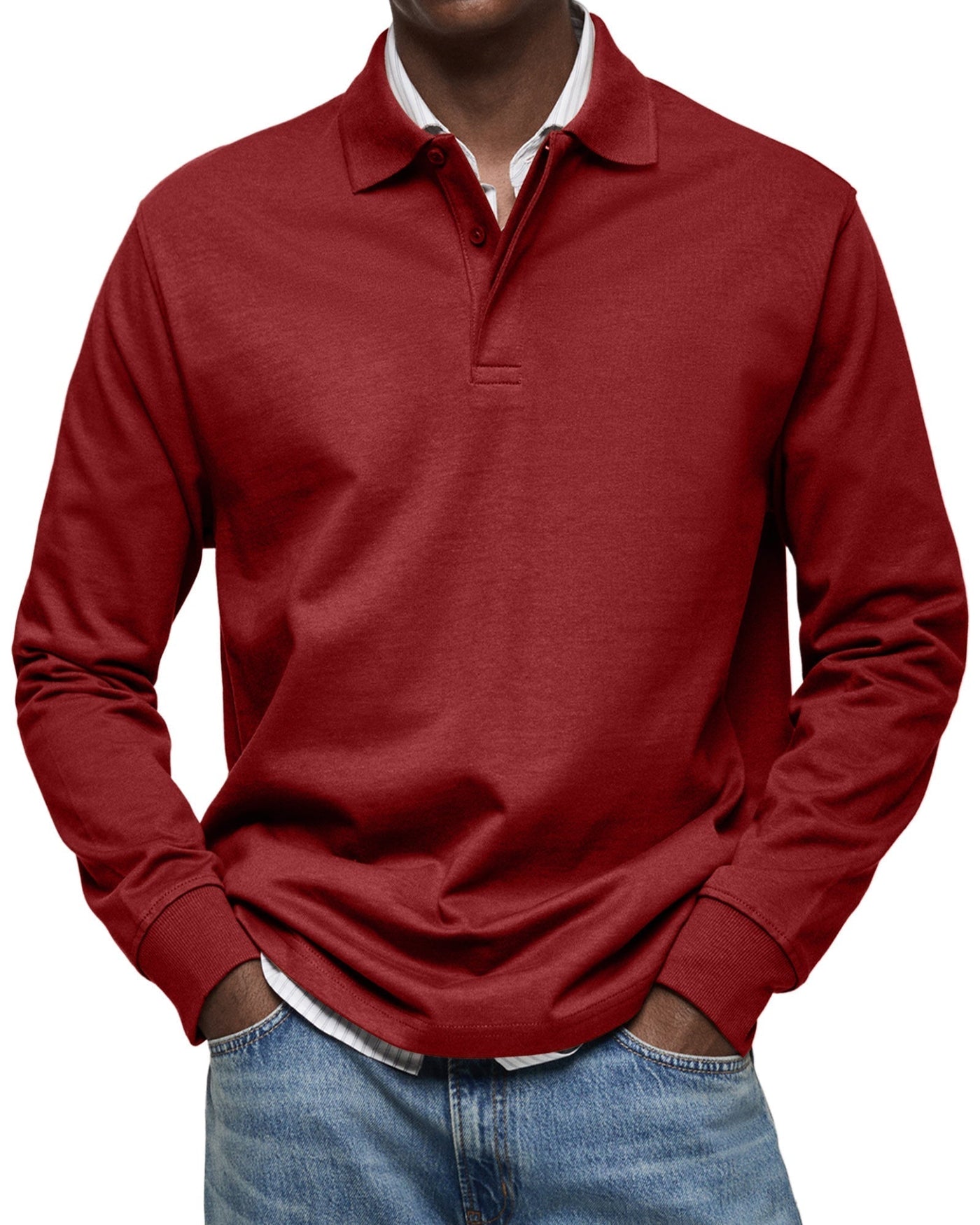 Xander™ - Casual Long sleeve polo