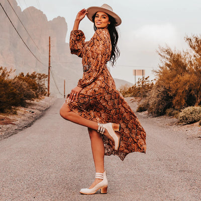 Everly™ - Strapped Block Heel Shoes