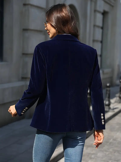 Judy™ - Elegant velvet blazer