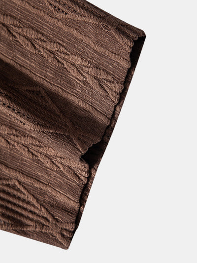 Bodhi™ - Shirt and Textured Shorts Set