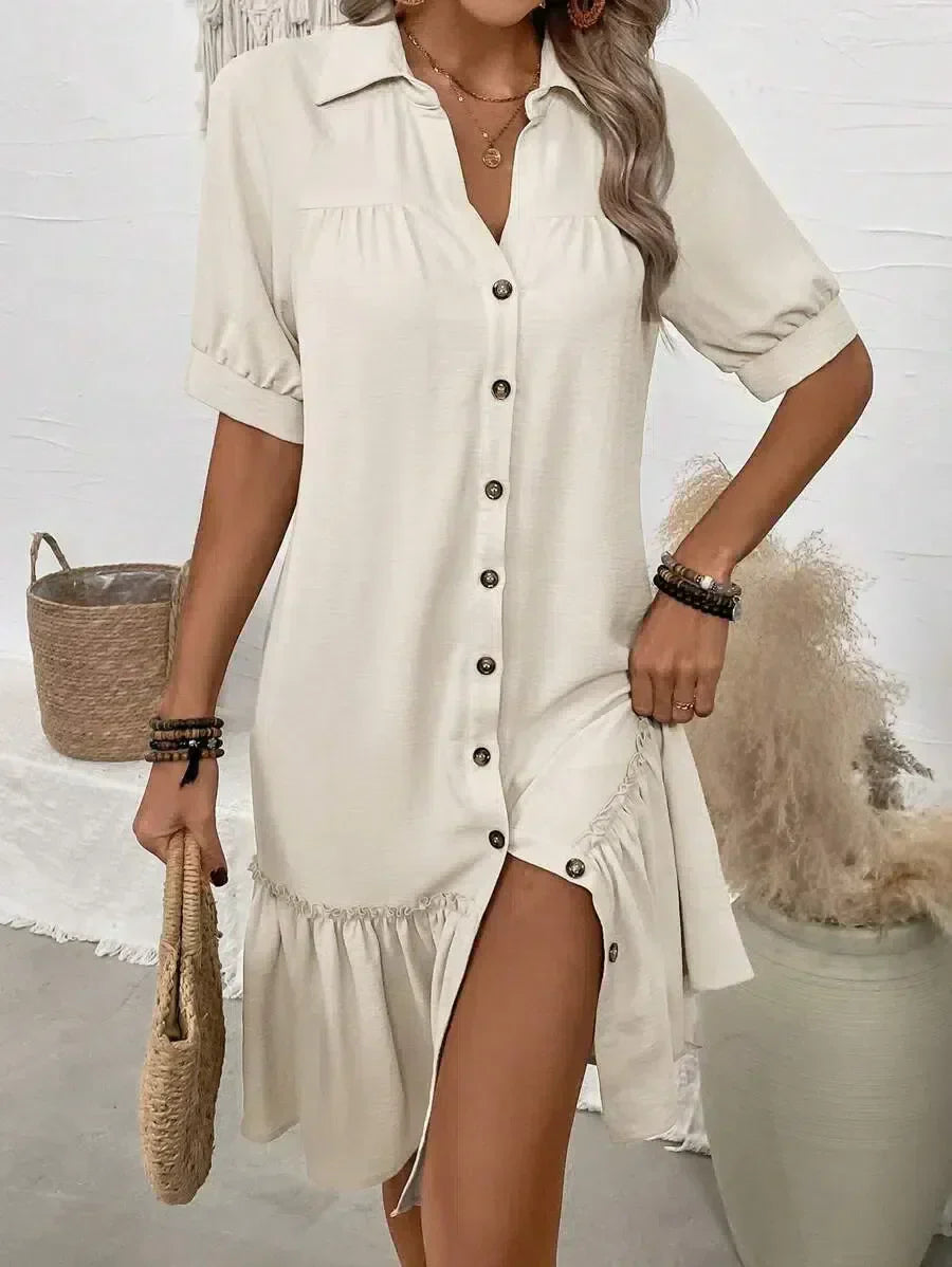 Soleil™ - Button-Down Dress