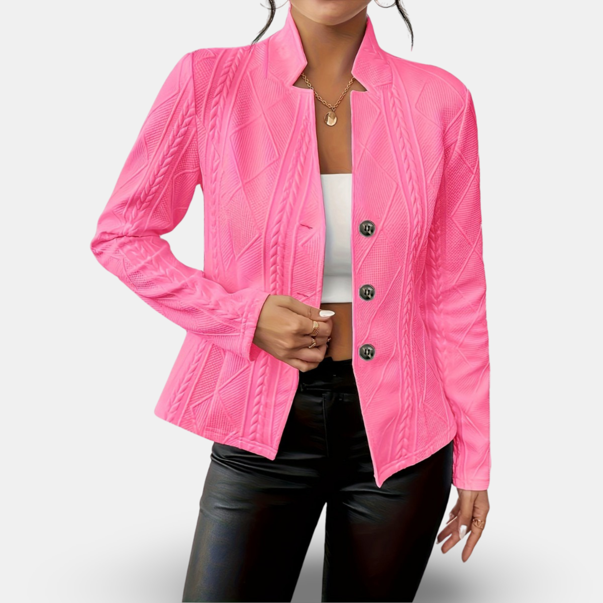 Giselle™ - Chic Tailored Blazer