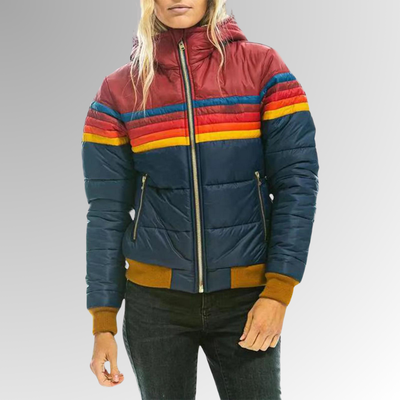 Rubie™ - Rainbow Puffer Jacket