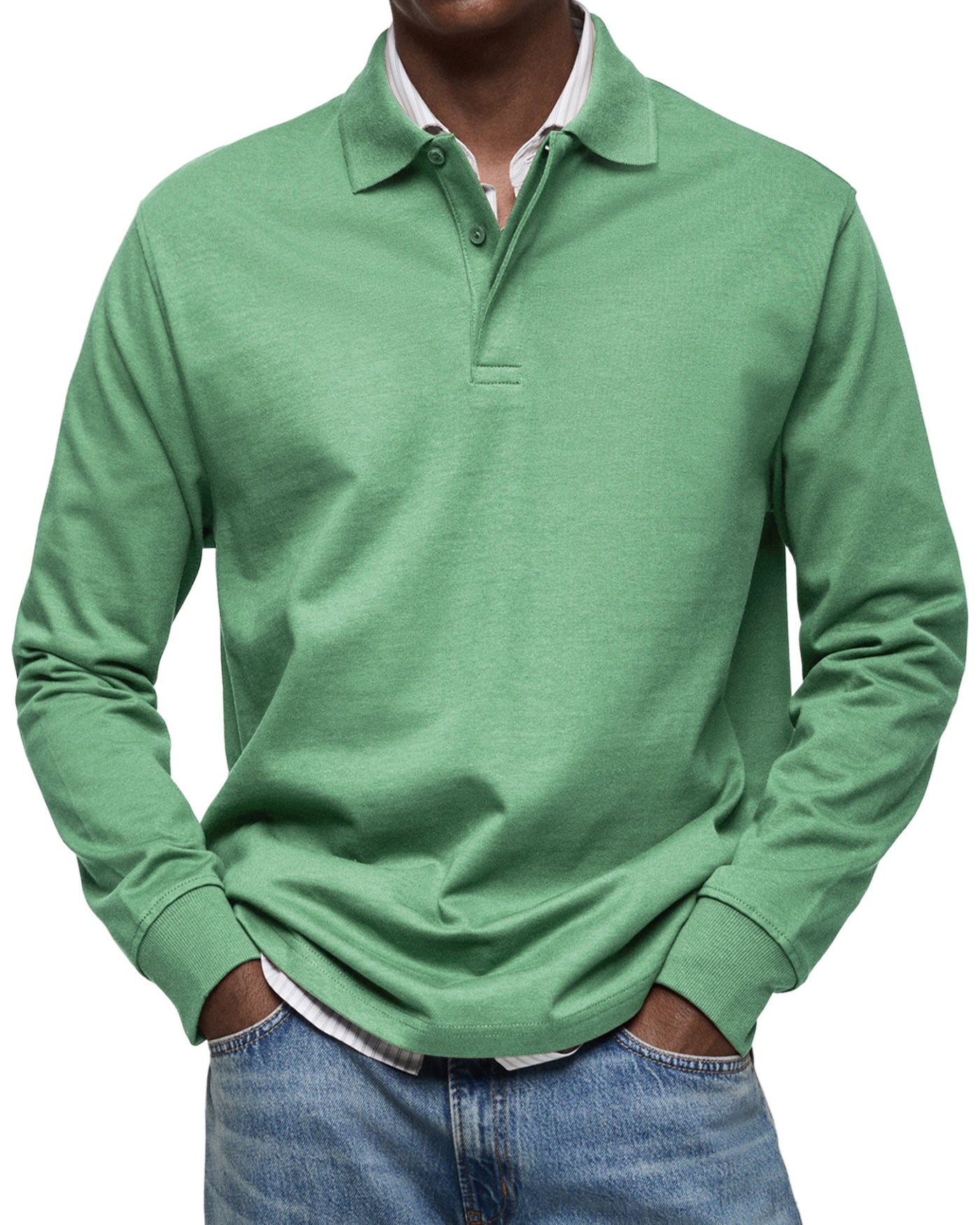 Xander™ - Casual Long sleeve polo