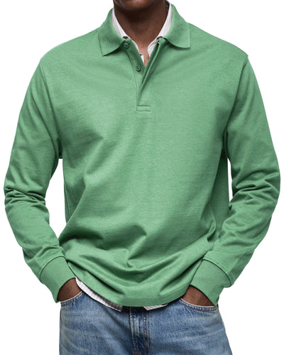 Xander™ - Casual Long sleeve polo