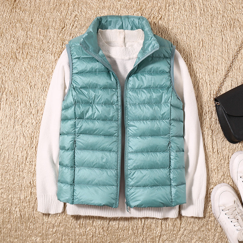 Sahara™ - Waterproof Vest with White Duck Down