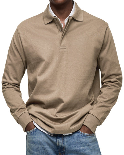 Xander™ - Casual Long sleeve polo
