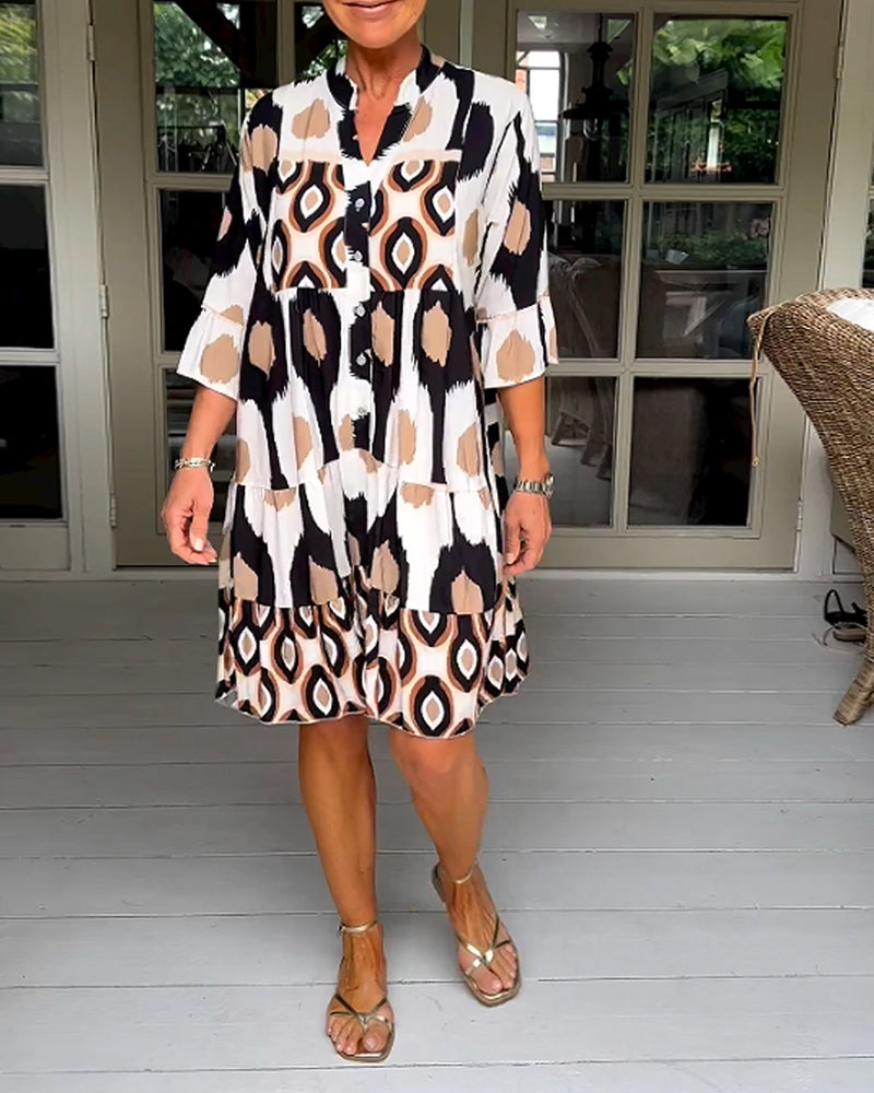 Adhara™ - Stylish Print Dress