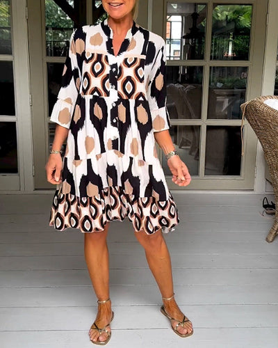 Adhara™ - Stylish Print Dress