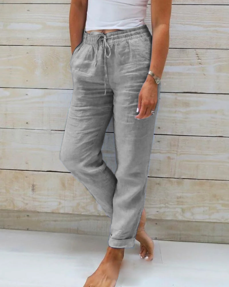 Zendaya™ - Elastic Waist Trouser