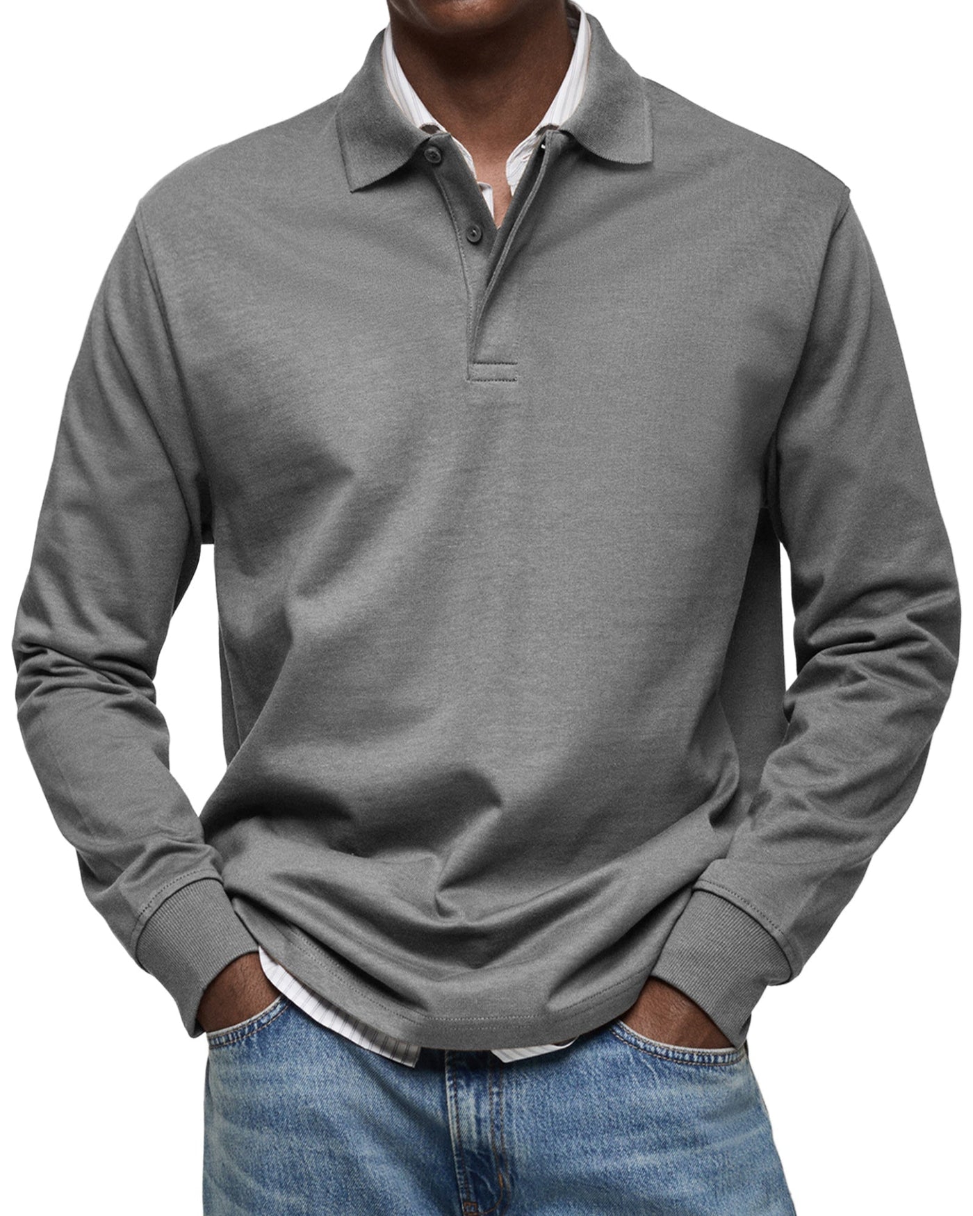 Xander™ - Casual Long sleeve polo