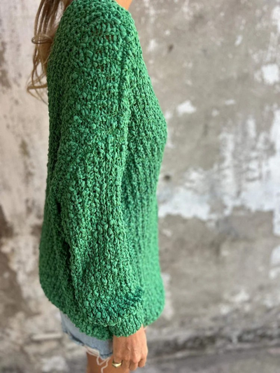 Avril™ - Cozy Textured Knit Sweater