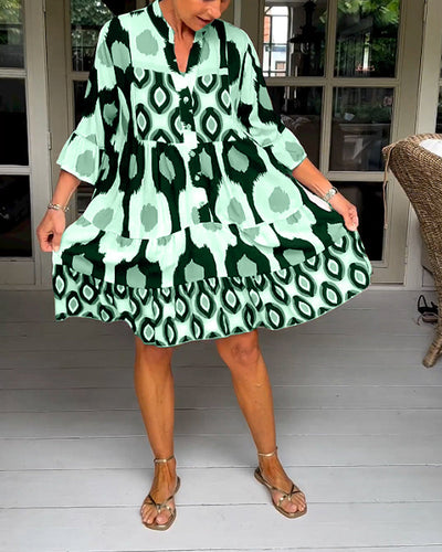 Adhara™ - Stylish Print Dress