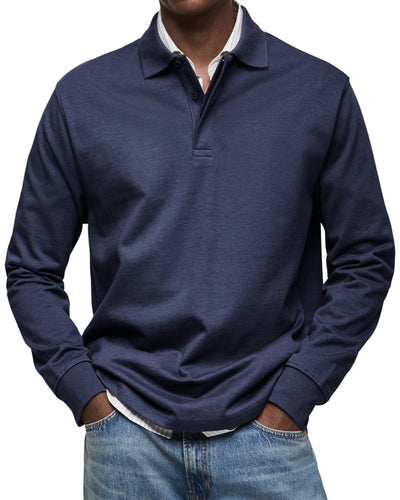 Xander™ - Casual Long sleeve polo