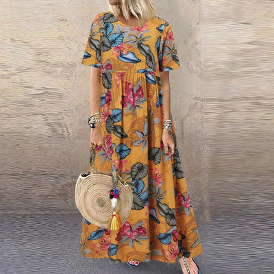 Monique™ - Comfortable floral dress