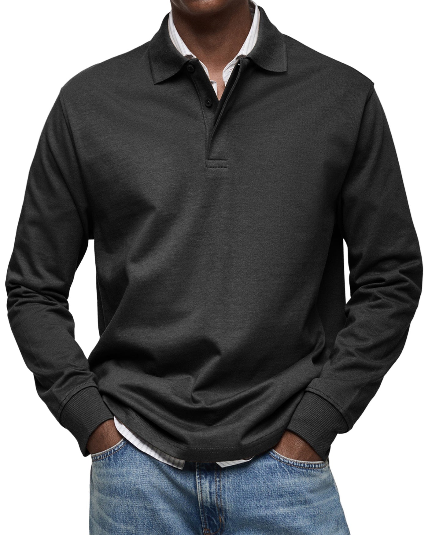 Xander™ - Casual Long sleeve polo