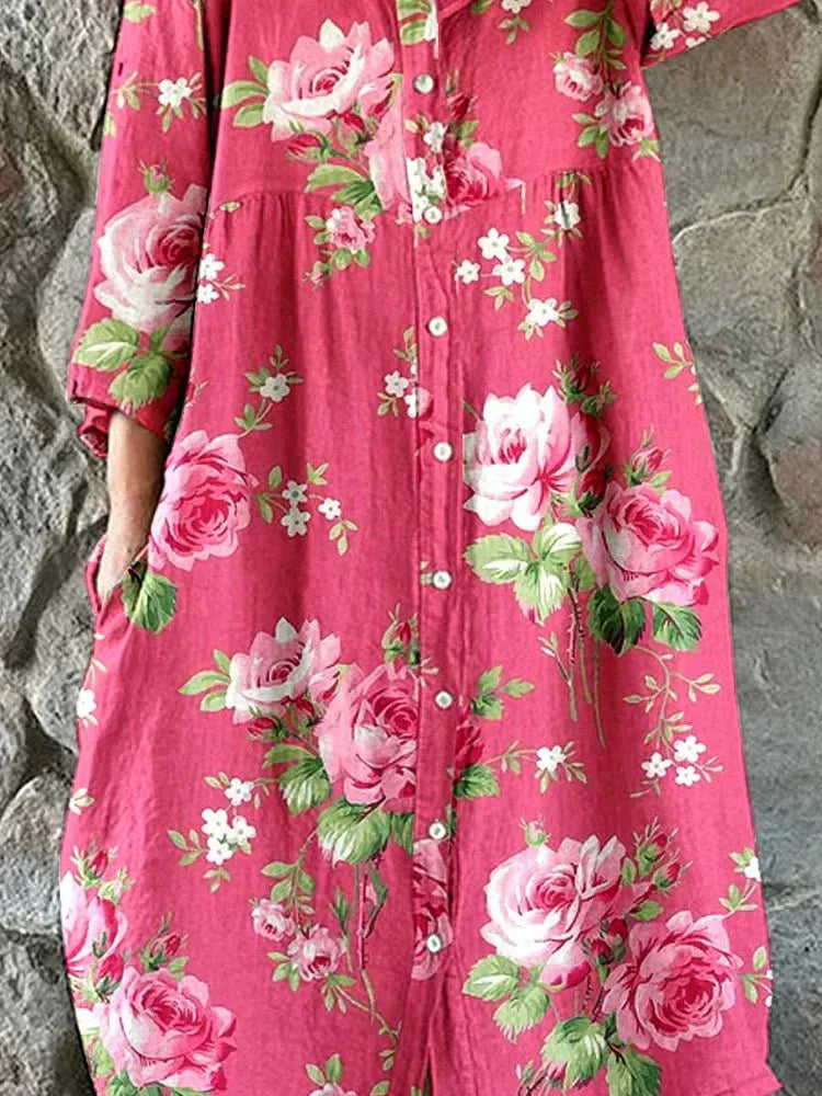 Mickey™ - Art Floral Dress
