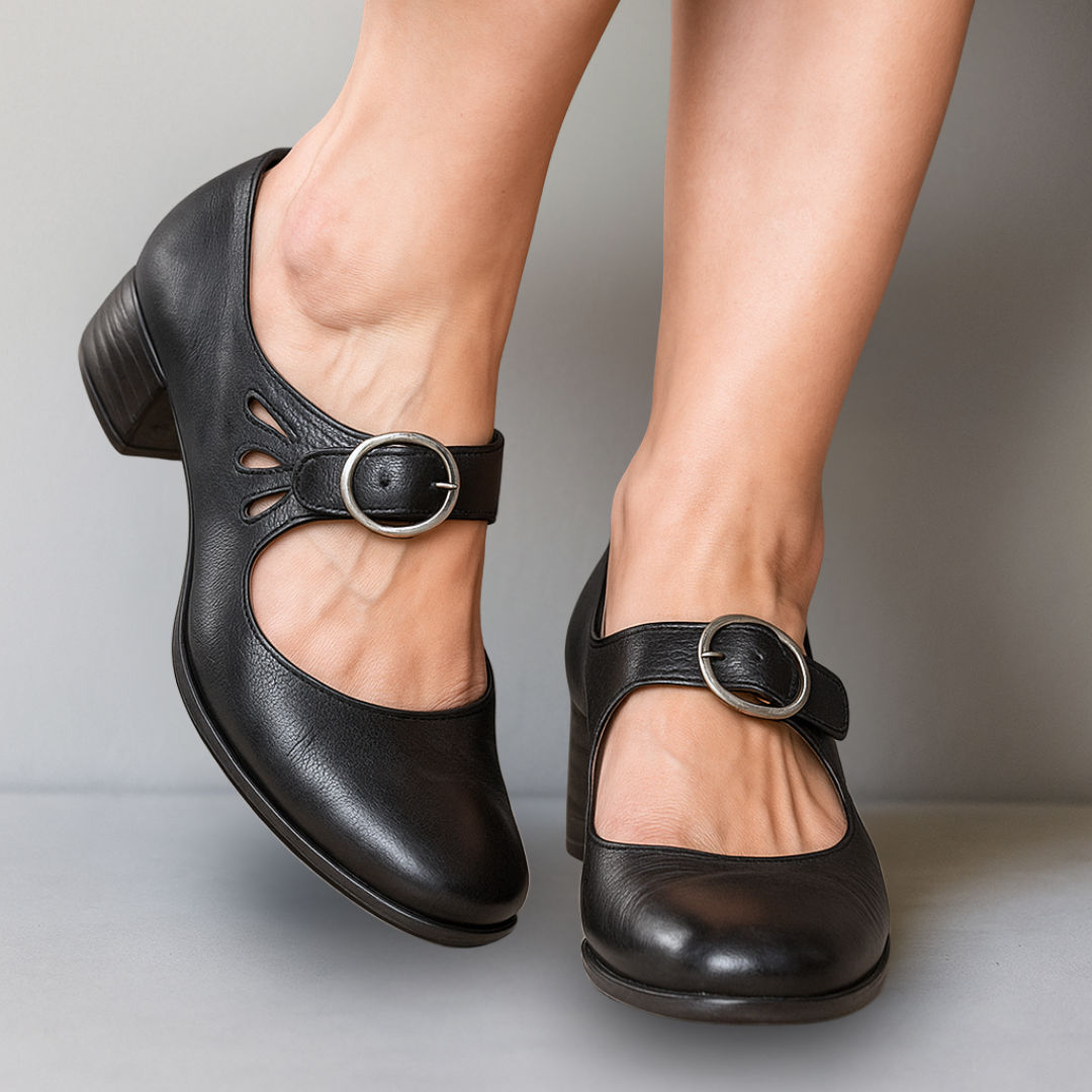 Kylie™ - Orthopedic Leather Shoes