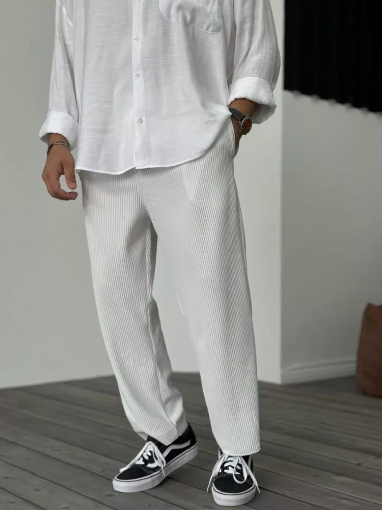 Axel™ - Relaxed Ribbed Trousers