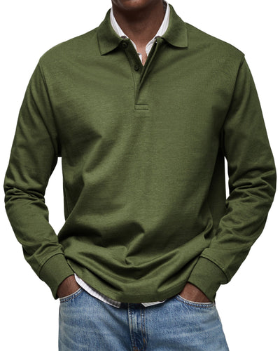 Xander™ - Casual Long sleeve polo