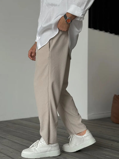 Axel™ - Relaxed Ribbed Trousers