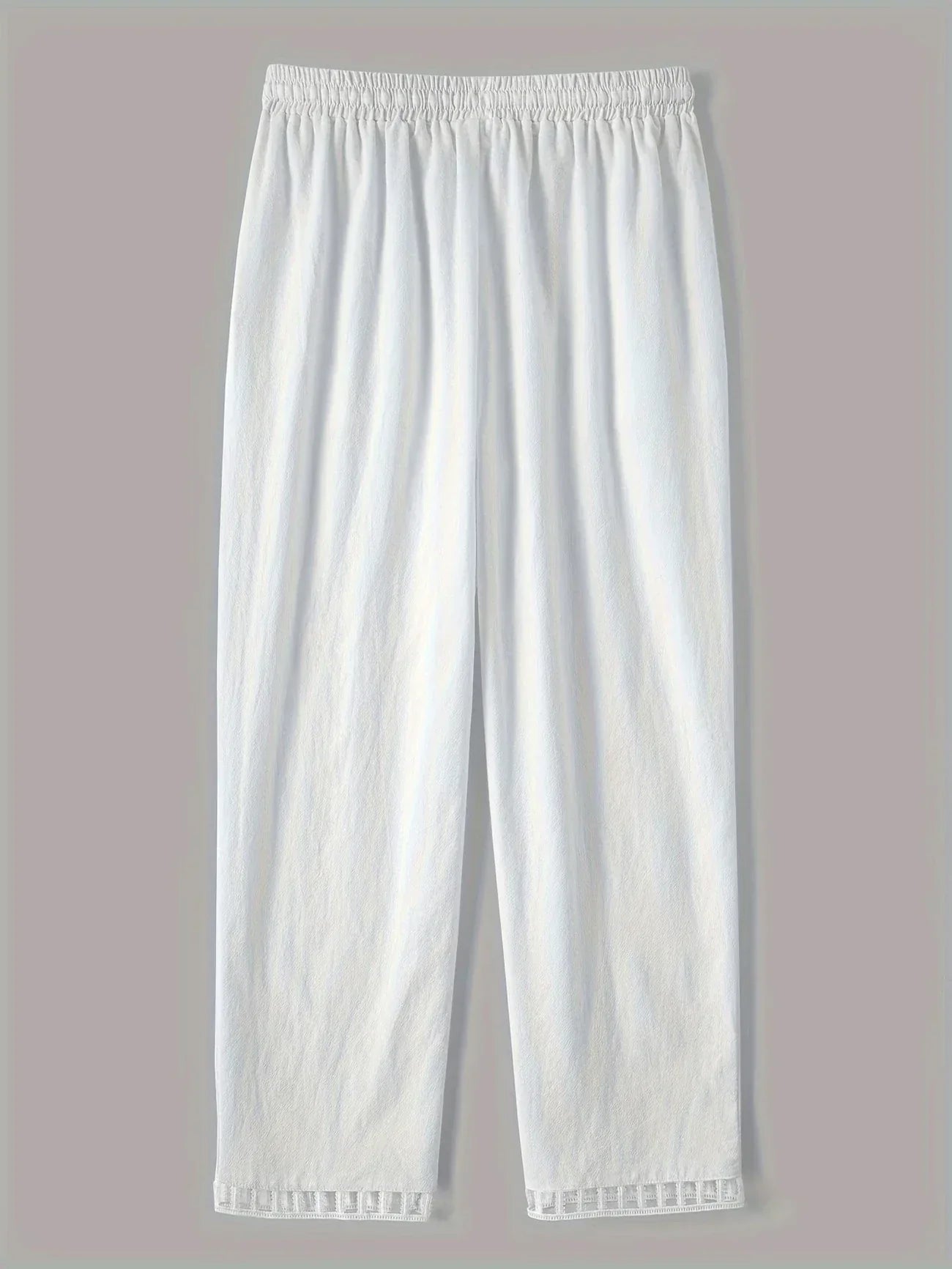 Vilma™ - Contrast Trim Cropped Pants