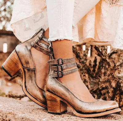 Everly™ - Strapped Block Heel Shoes