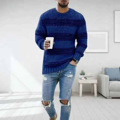 Willy™ - Striped Chunky Knit Sweater
