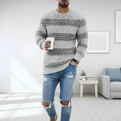 Willy™ - Striped Chunky Knit Sweater