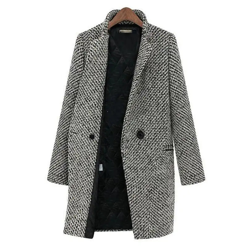 Divina™ - Elegant Long Coat