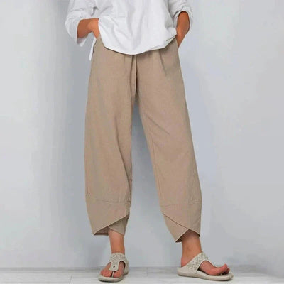 Jasen™ - Chic Cotton And Linen Trousers