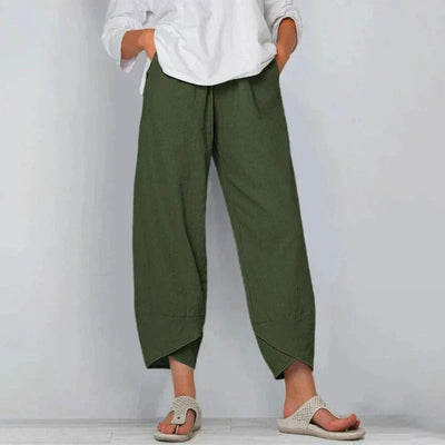 Jasen™ - Chic Cotton And Linen Trousers
