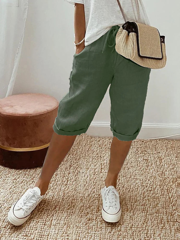 Novea™ - Cotton-Linen Women's Pants