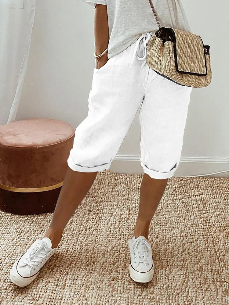 Novea™ - Cotton-Linen Women's Pants