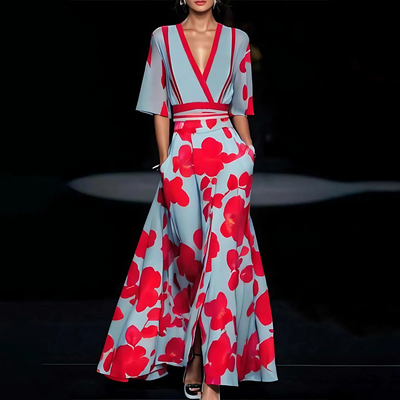 Zeinab™ - Elegant Summer Maxi Dress