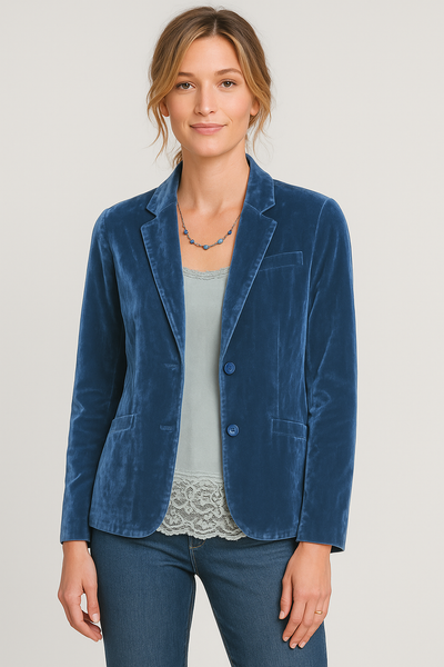 Karylle™ - Velvet Slim-Fit Blazer
