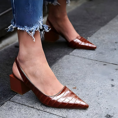 Zayna™ - Orthopedic Wide-Toe Heels