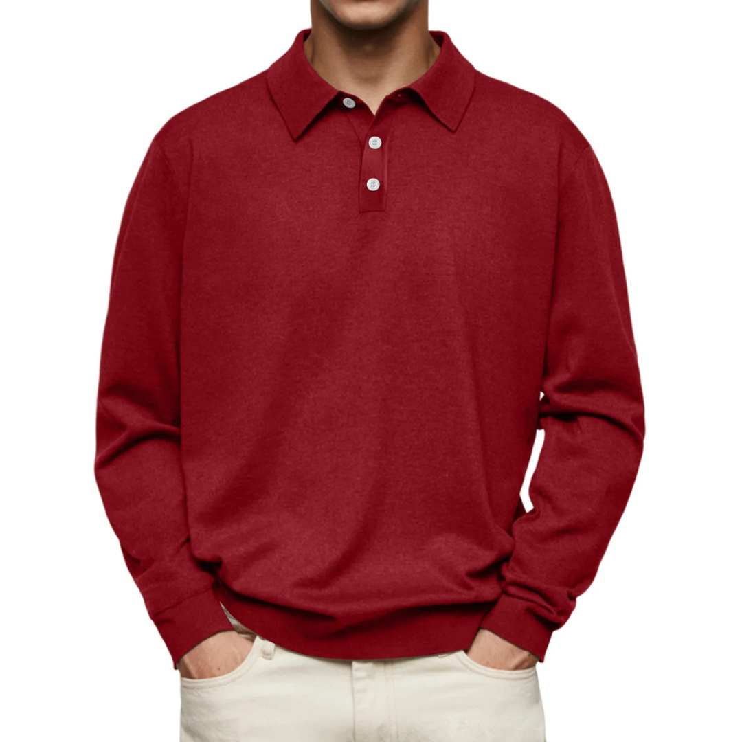 Andrew™ - Modern Long Sleeve Polo
