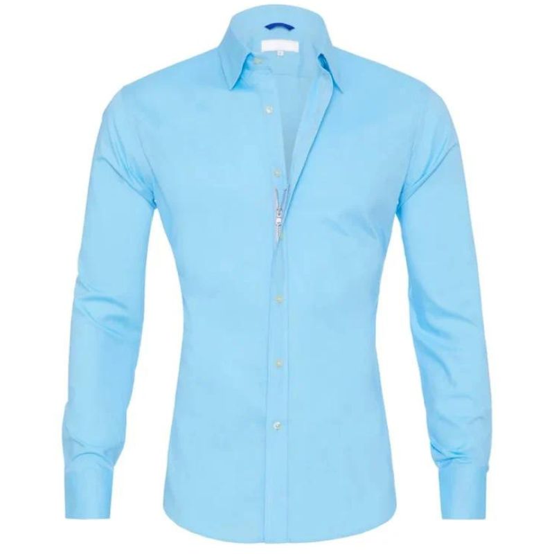 Ezekiel™ - Crease-resistant Zip-up Shirt