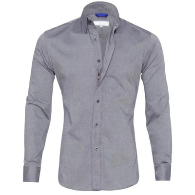 Ezekiel™ - Crease-resistant Zip-up Shirt