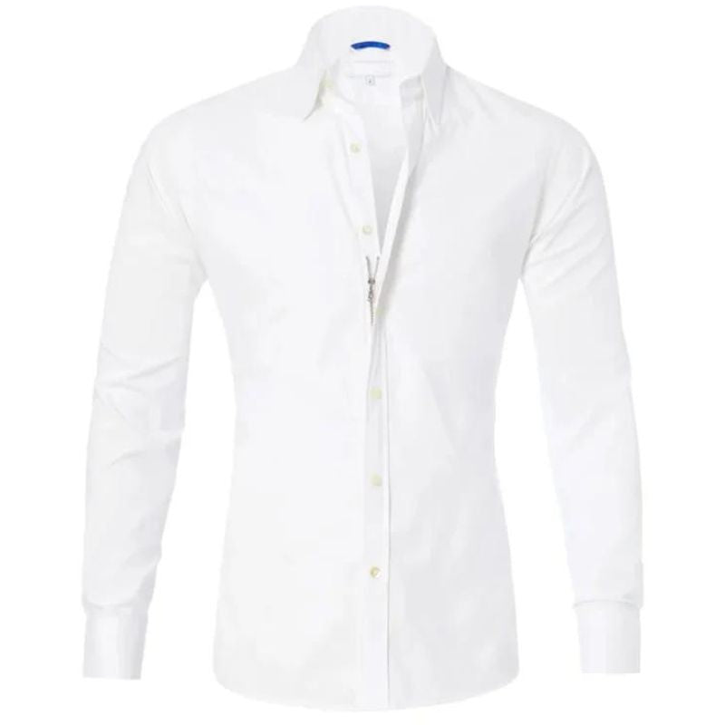 Ezekiel™ - Crease-resistant Zip-up Shirt