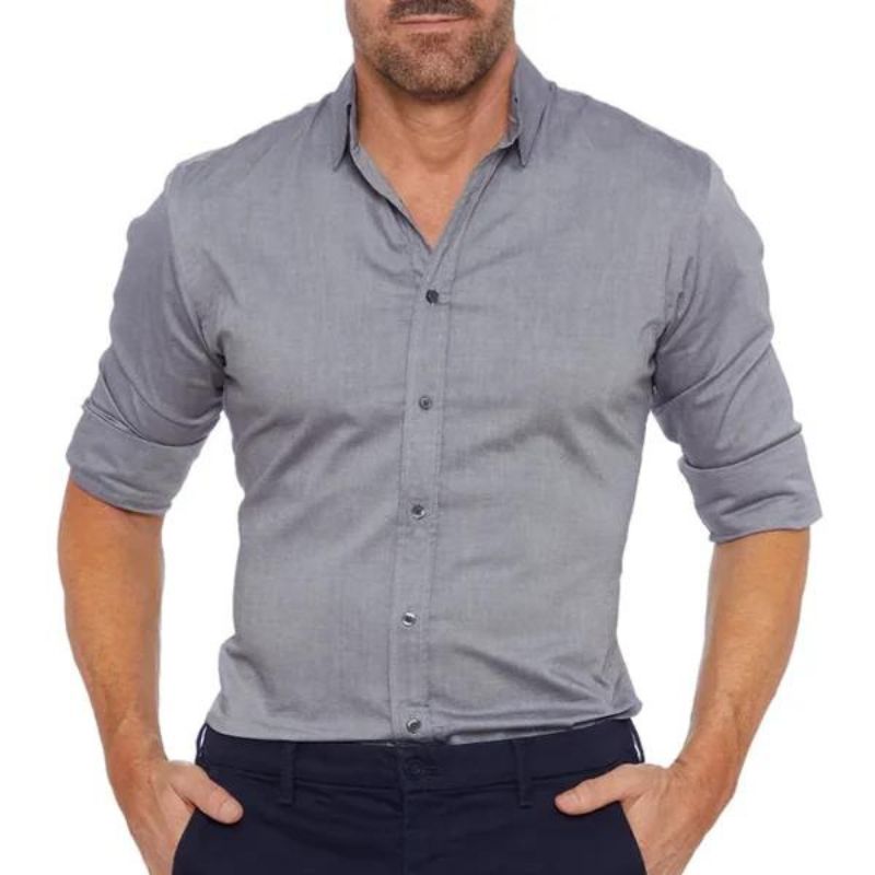 Ezekiel™ - Crease-resistant Zip-up Shirt