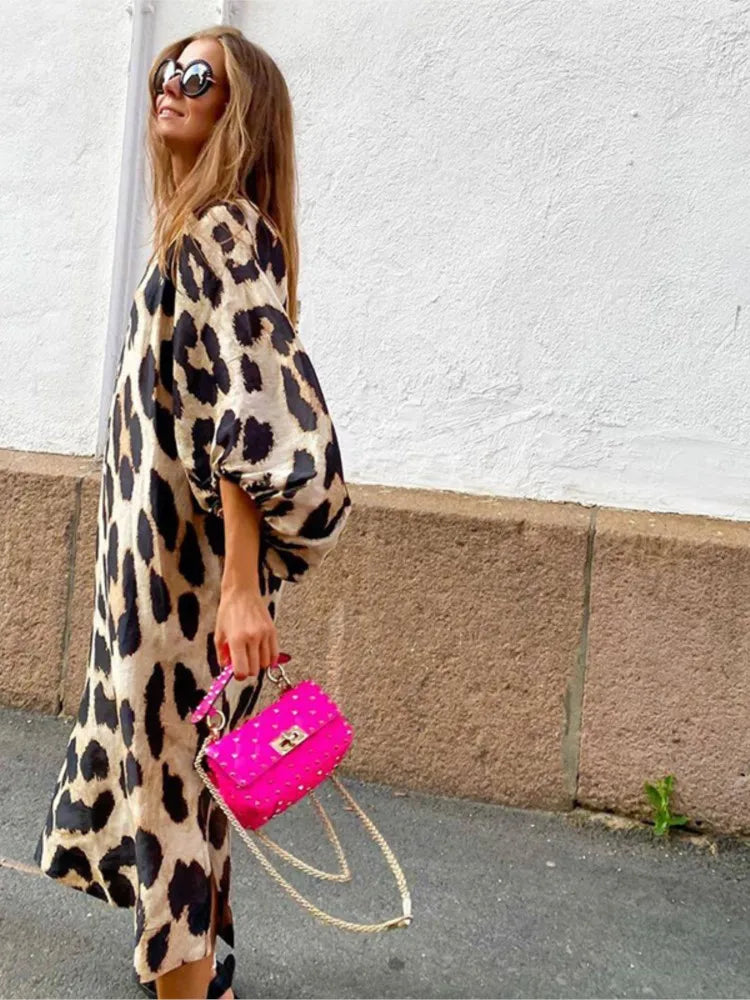 Ailani™ - Leopard Print Dress
