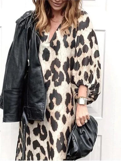 Ailani™ - Leopard Print Dress