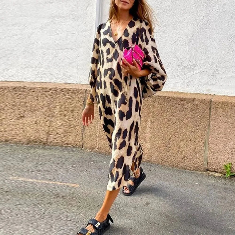 Ailani™ - Leopard Print Dress